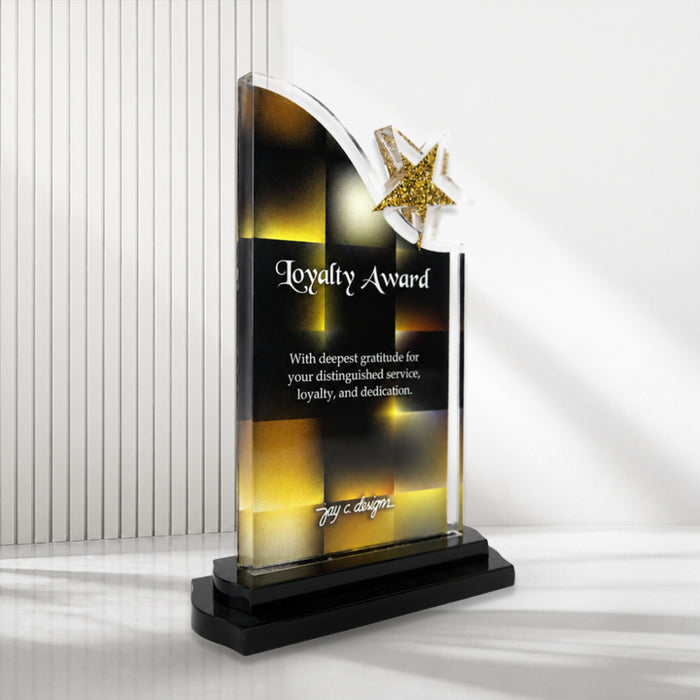 Acrylic Trophies & Plaques 8008
