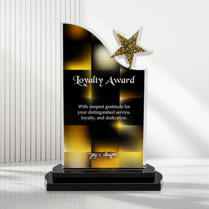Acrylic Trophies & Plaques 8008