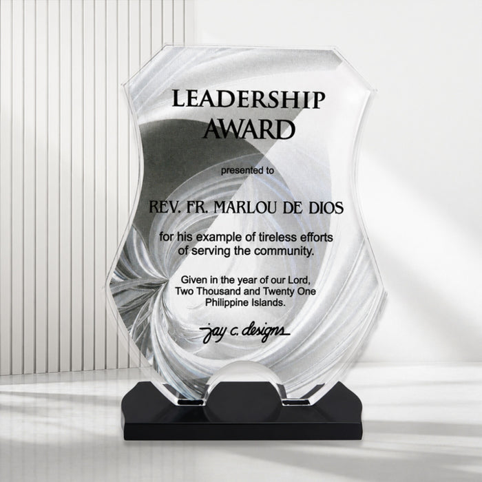 Acrylic Trophies & Plaques 8010