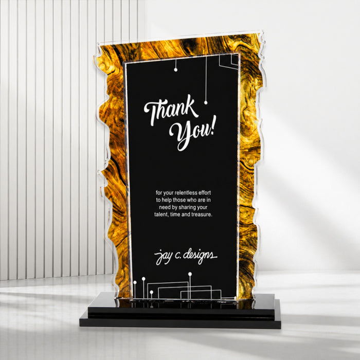 Acrylic Trophies & Plaques 8014