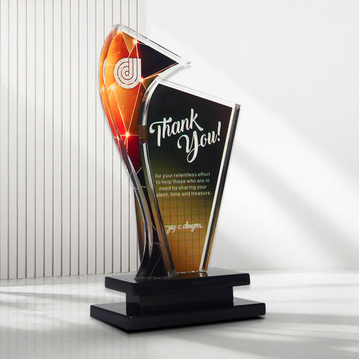 Acrylic Trophies & Plaques 8016