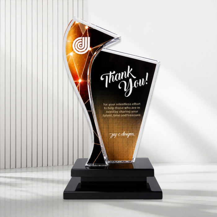 Acrylic Trophies & Plaques 8016