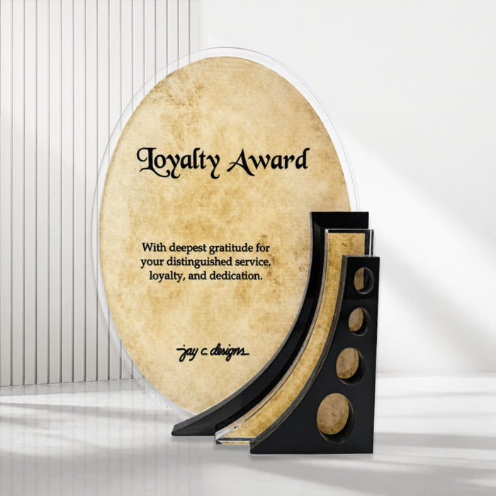 Acrylic Trophies & Plaques 8019