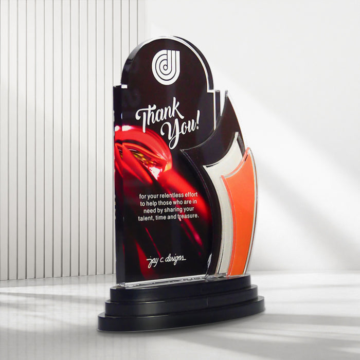 Acrylic Trophies & Plaques 8023
