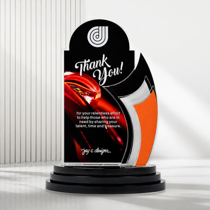Acrylic Trophies & Plaques 8023