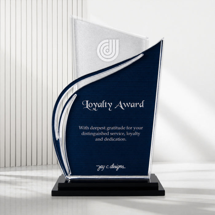 Acrylic Trophies & Plaques 8026