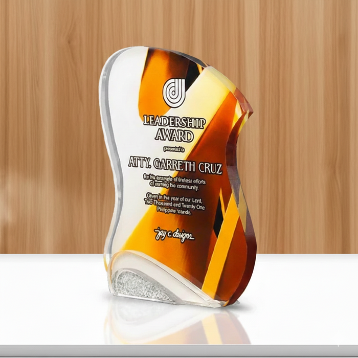 Customize Acrylic Trophies & Plaques 8029