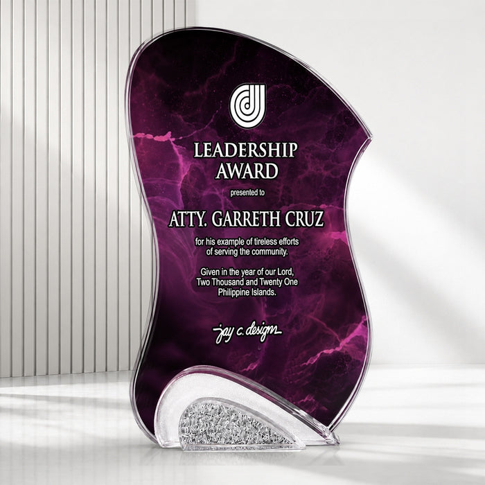 Acrylic Trophies & Plaques 8029