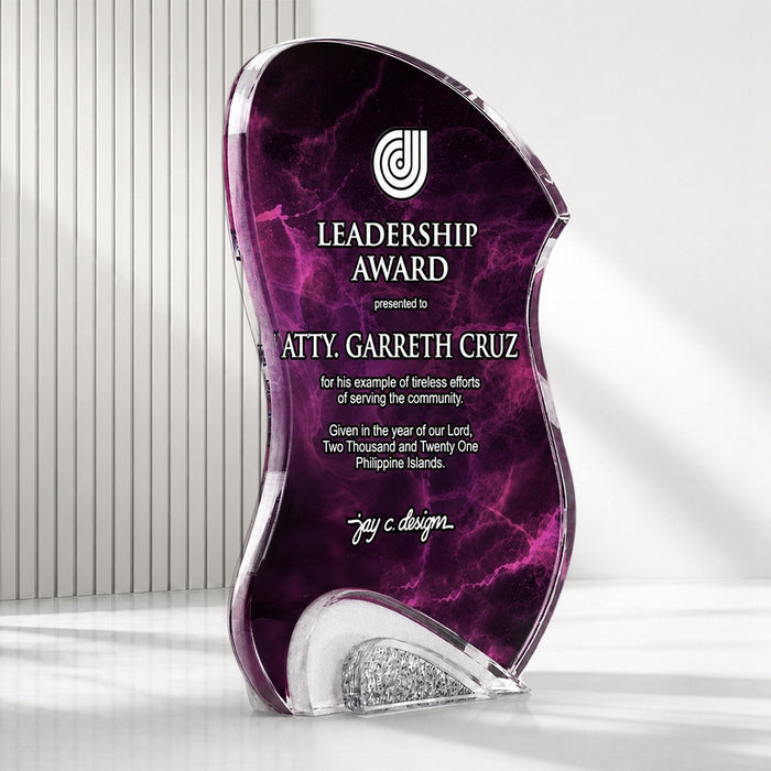 Acrylic Trophies & Plaques 8029