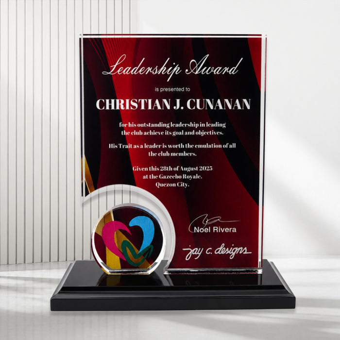 Acrylic Trophies & Plaques 8030