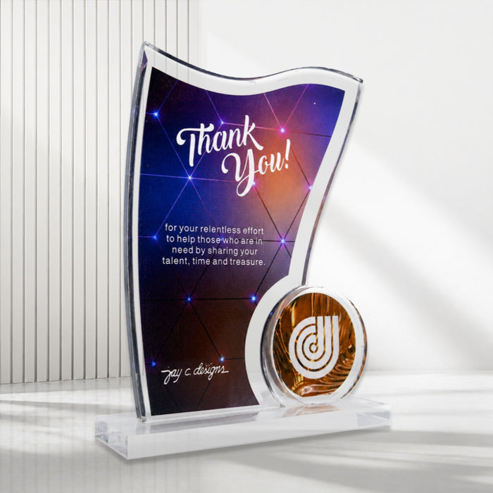 Acrylic Trophies & Plaques 8032