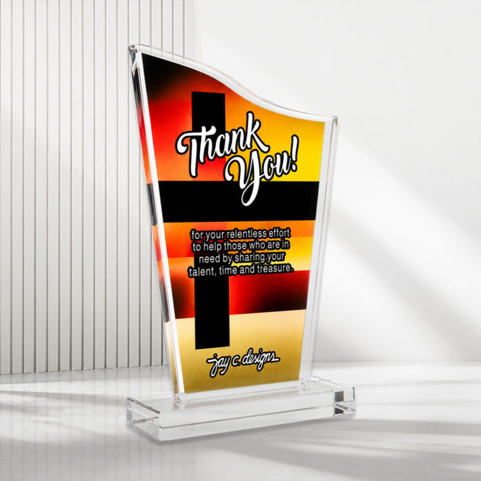 Acrylic Trophies & Plaques 8035