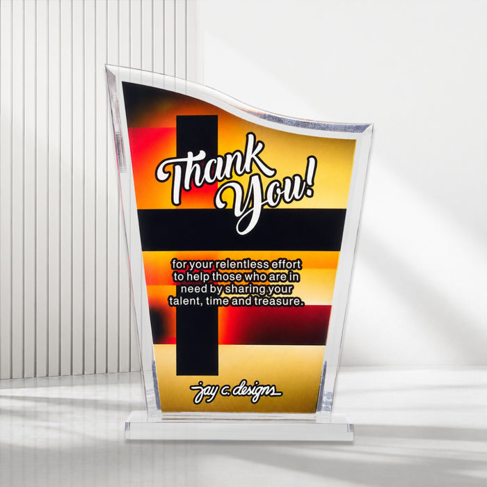 Acrylic Trophies & Plaques 8035