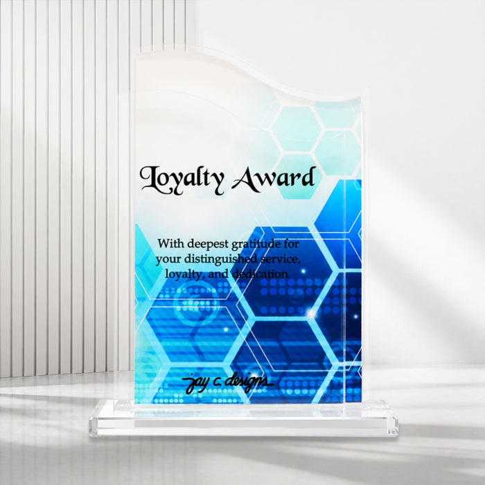 Acrylic Trophies & Plaques 8037