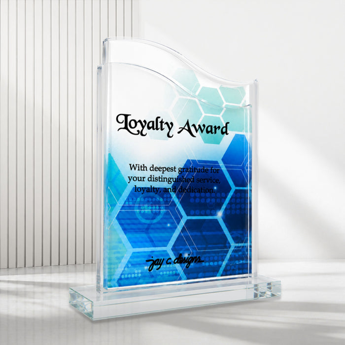 Acrylic Trophies & Plaques 8037