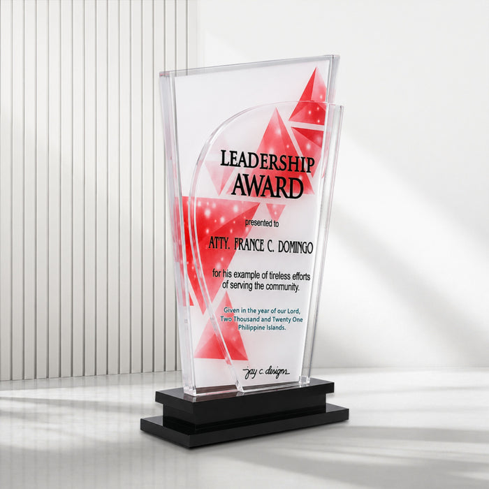Acrylic Trophies & Plaques 8038