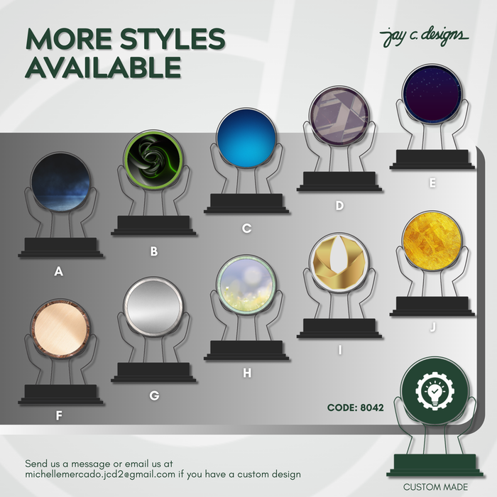 Customize Acrylic Trophies & Plaques 8042