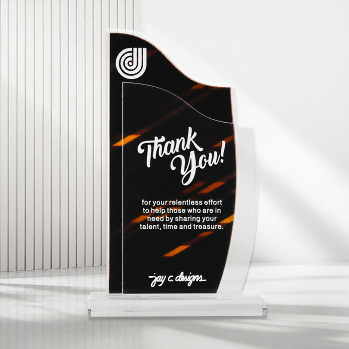 Acrylic Trophies & Plaques 8043