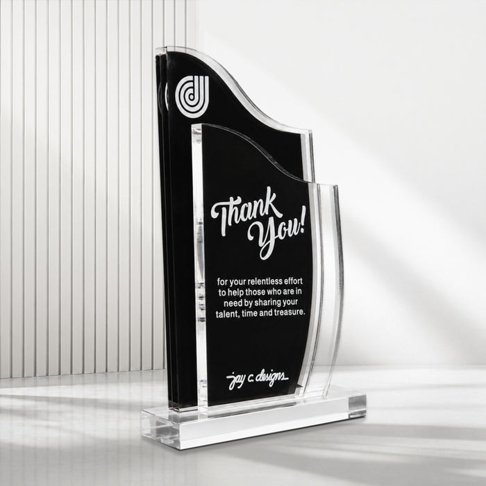 Acrylic Trophies & Plaques 8043