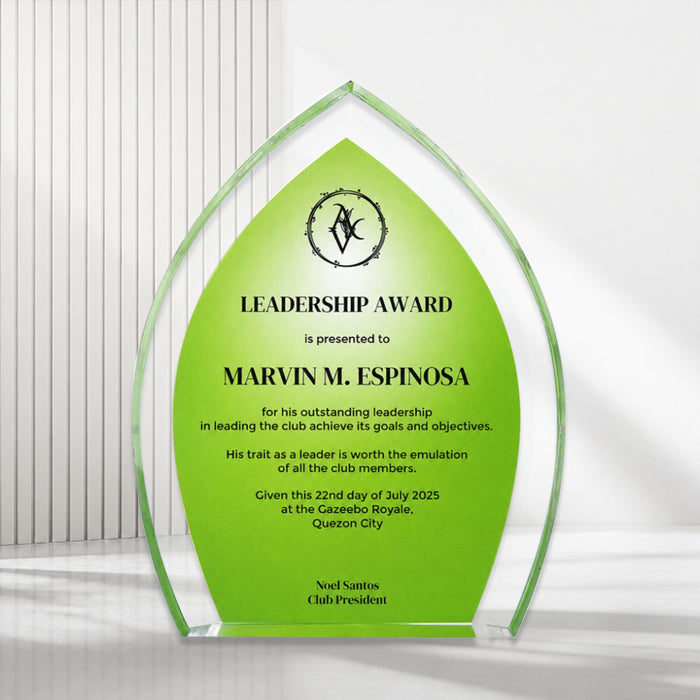 Acrylic Trophies & Plaques 8044