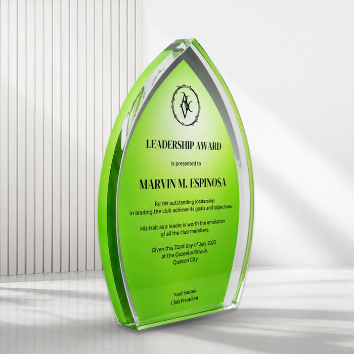 Acrylic Trophies & Plaques 8044