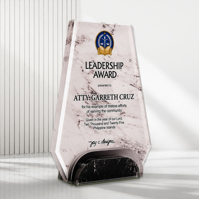 Acrylic Trophies & Plaques 8047