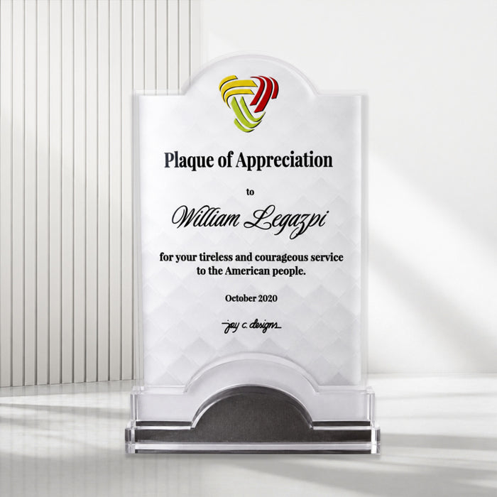 Acrylic Trophies & Plaques 8048