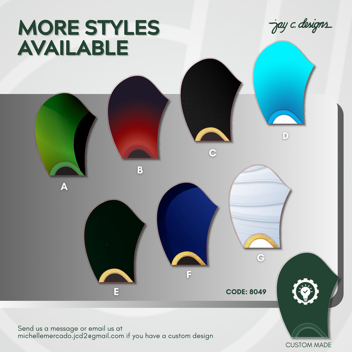 Customize Acrylic Trophies & Plaques 8049