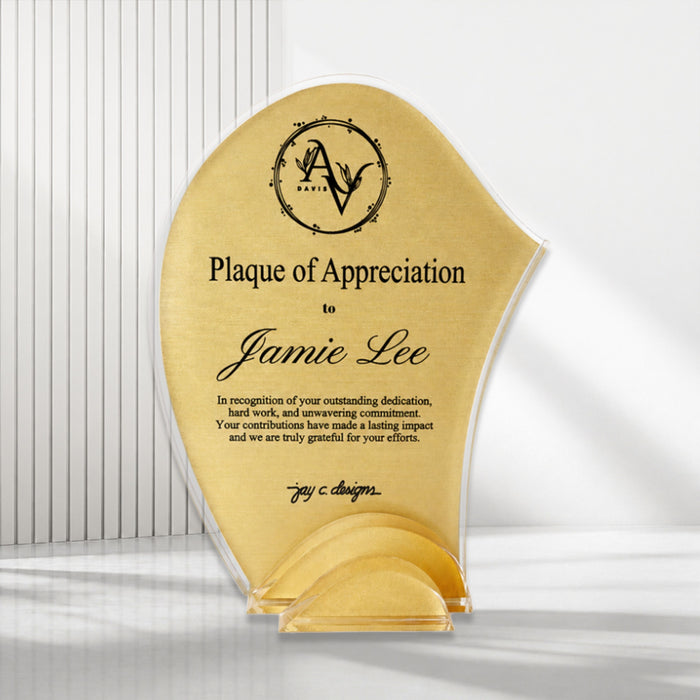 Acrylic Trophies & Plaques 8049
