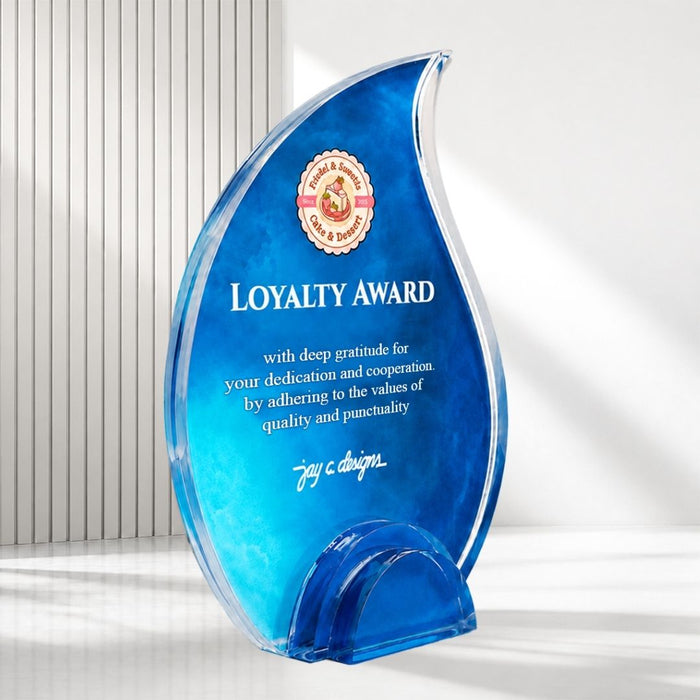 Acrylic Trophies & Plaques 8052