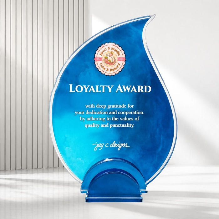 Acrylic Trophies & Plaques 8052