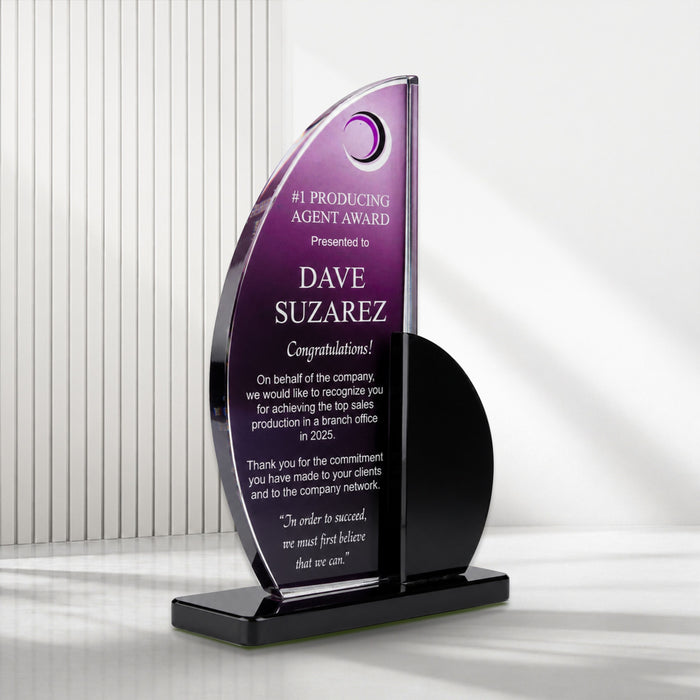 Acrylic Trophies & Plaques 8053