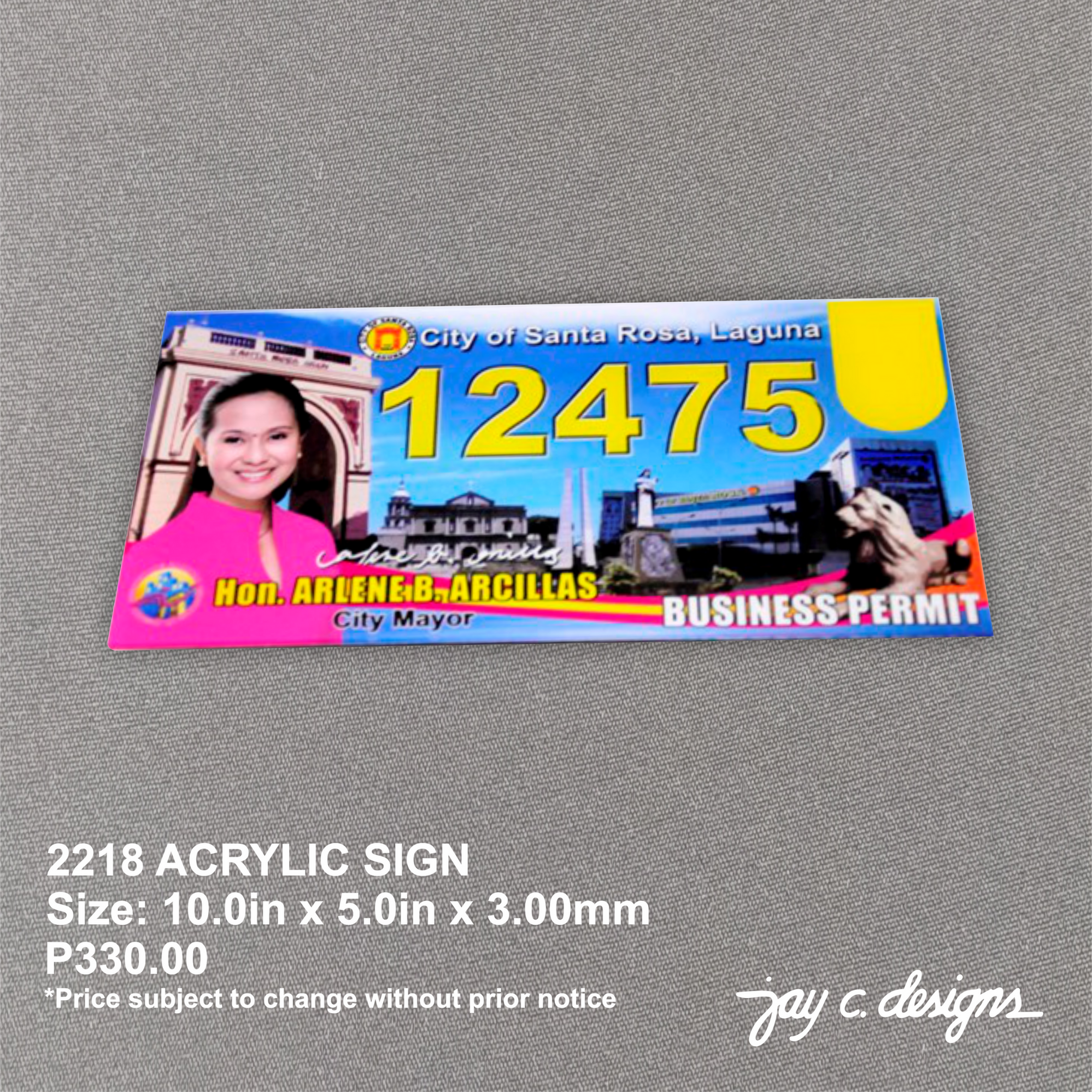 Signage System — Jay C. Designs