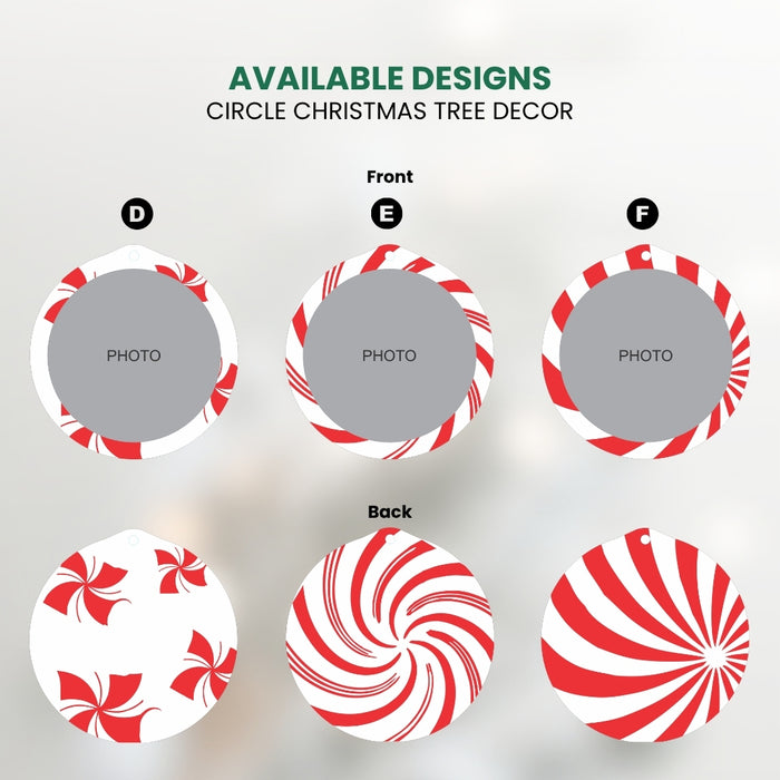 1260 Christmas Tree Decor (Circle)