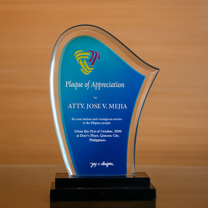Customize Acrylic Trophies & Plaques 8002