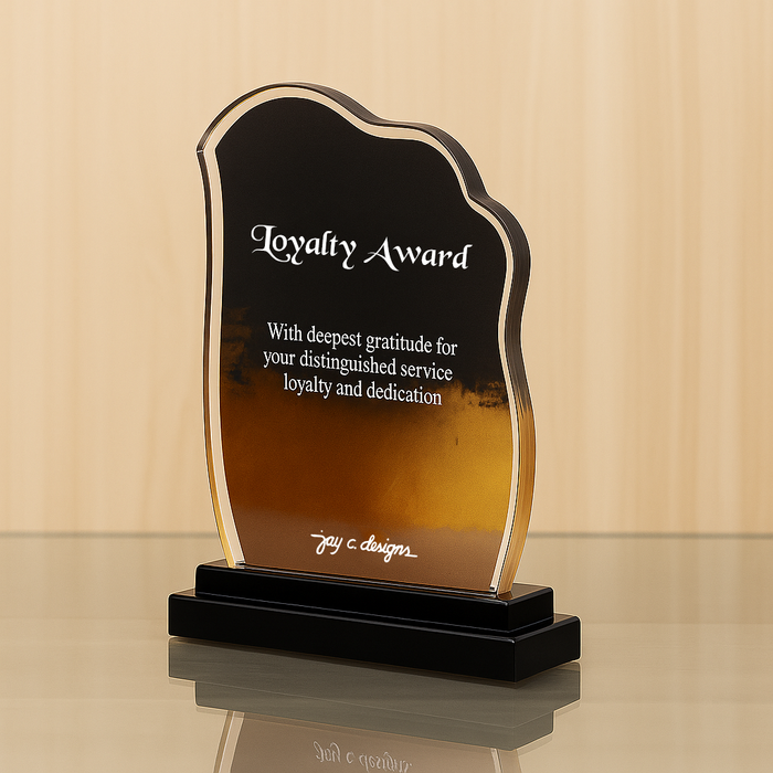 Customize Acrylic Trophies & Plaques 8003