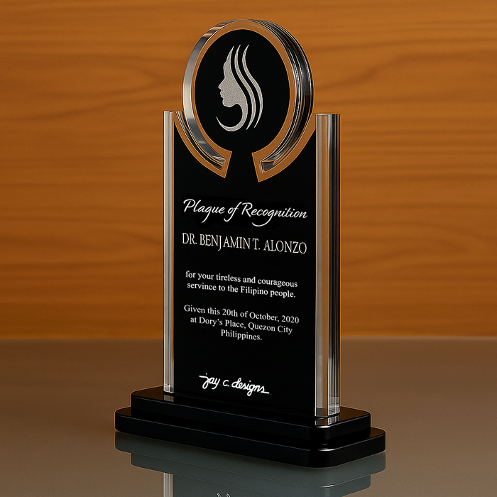 Customize Acrylic Trophies & Plaques 8006