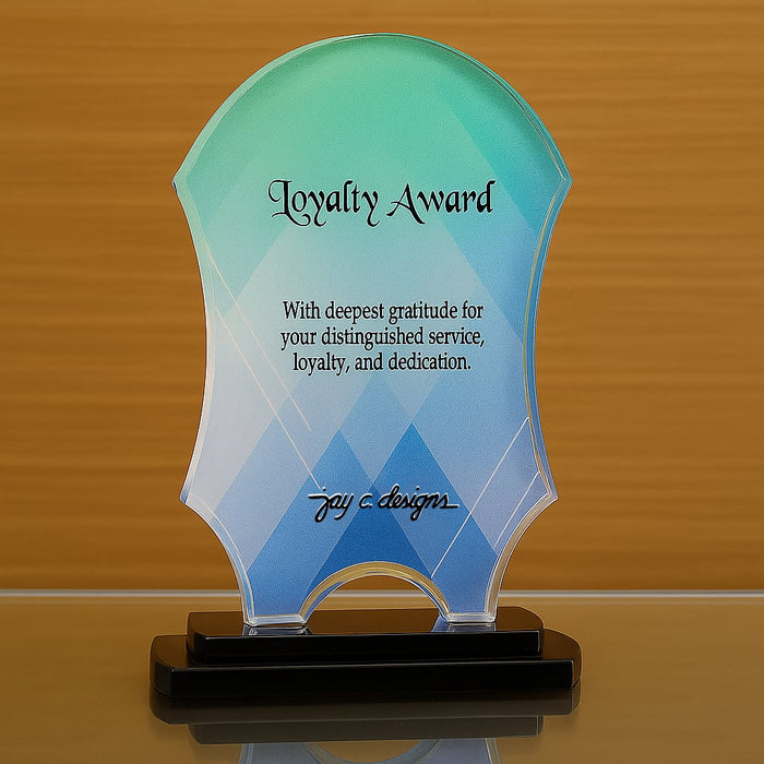 Customize Acrylic Trophies & Plaques 8012