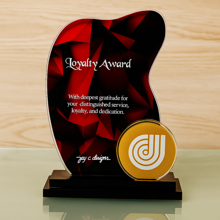 Customize Acrylic Trophies & Plaques 8017