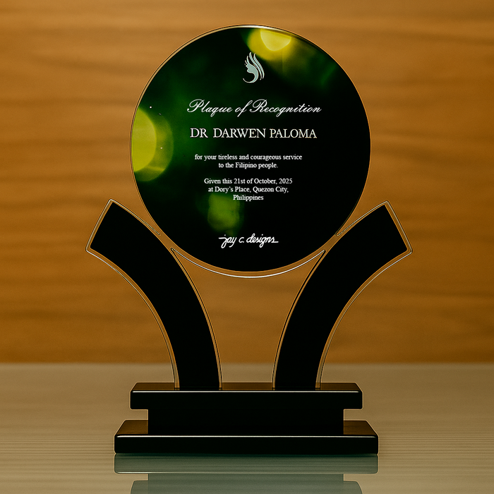 Customize Acrylic Trophies & Plaques 8013