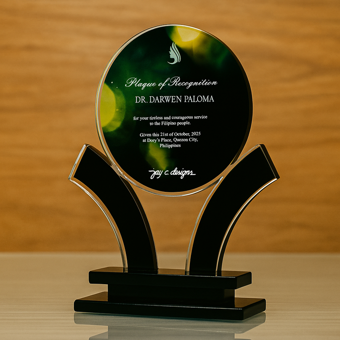 Customize Acrylic Trophies & Plaques 8013