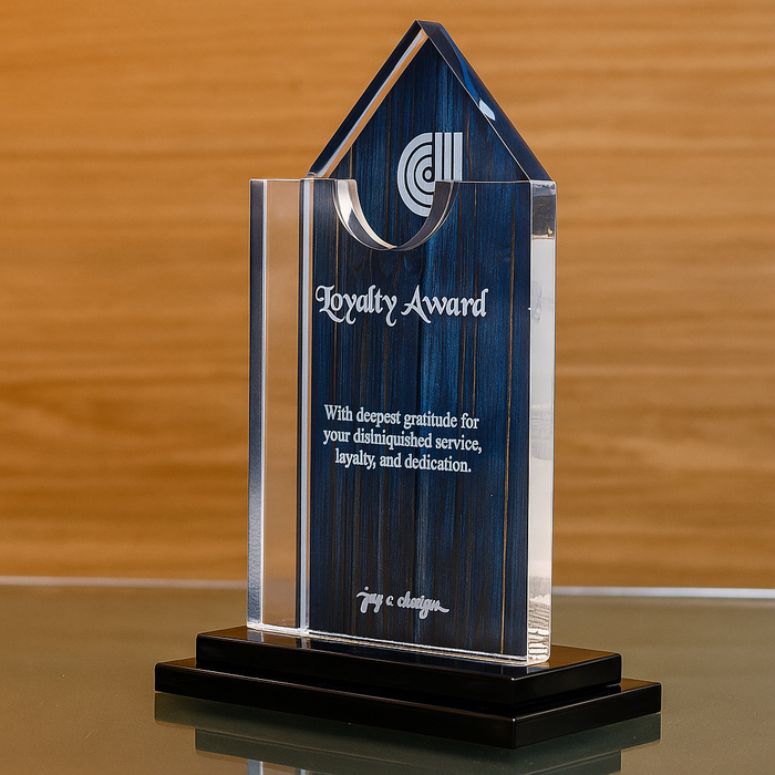 Customize Acrylic Trophies & Plaques 8015