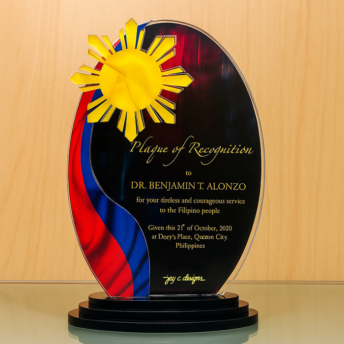 Customize Acrylic Trophies & Plaques 8018