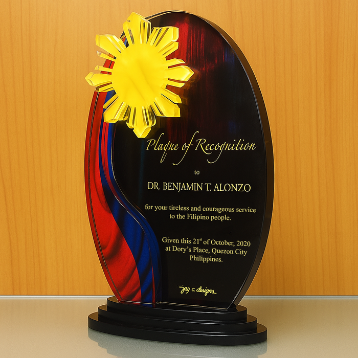 Customize Acrylic Trophies & Plaques 8018
