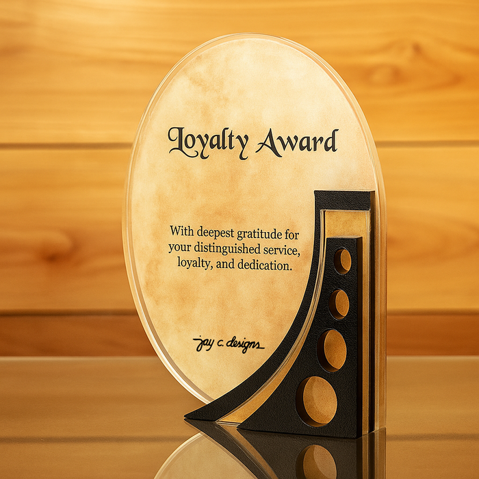 Customize Acrylic Trophies & Plaques 8019
