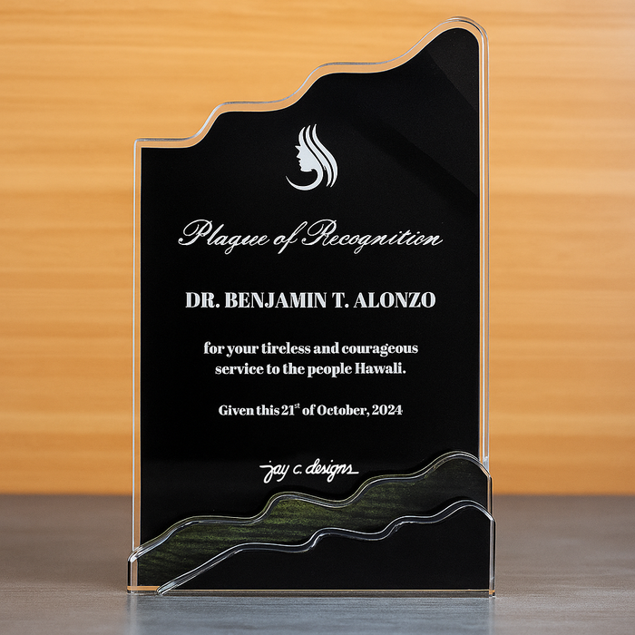 Customize Acrylic Trophies & Plaques 8021