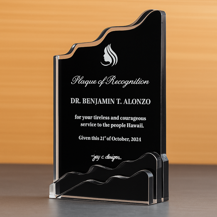 Customize Acrylic Trophies & Plaques 8021
