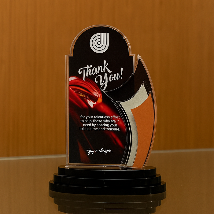Customize Acrylic Trophies & Plaques 8023