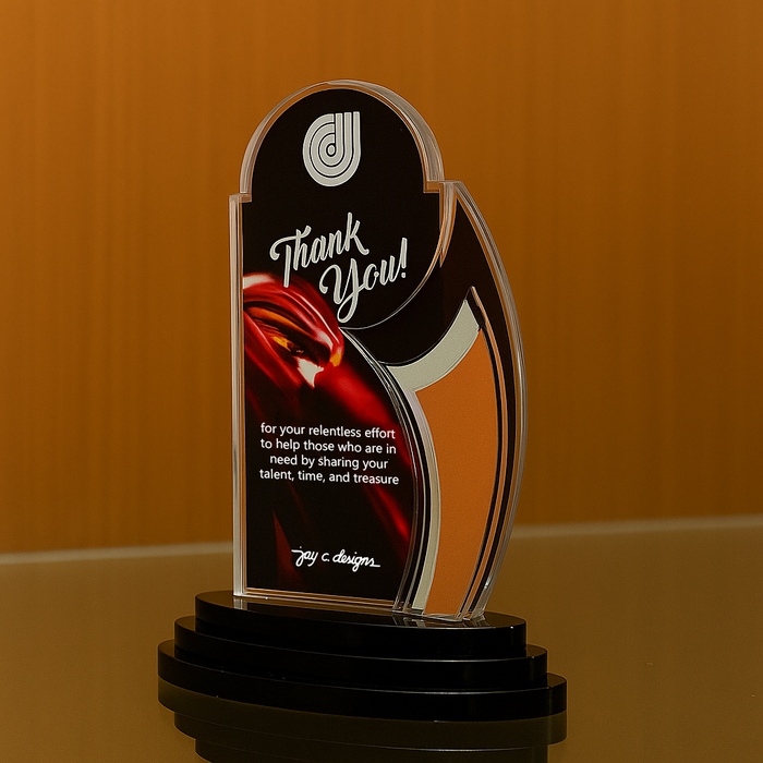 Customize Acrylic Trophies & Plaques 8023