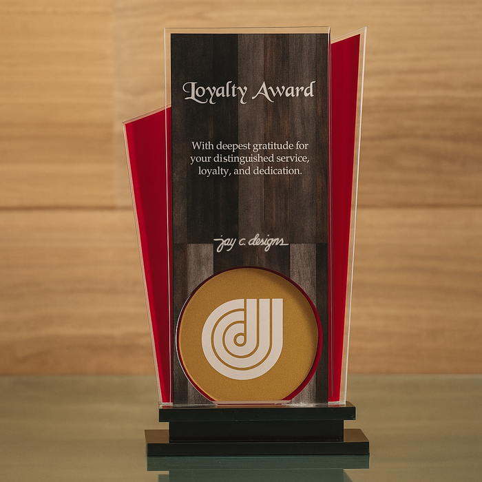 Customize Acrylic Trophies & Plaques 8024